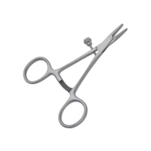 Fórceps de sujeción de tendones, 13cm, recto, de acero inoxidable, médico, quirúrgico, ortopédico, estándar alemán, Calidad, certificado CE - Product Image 4