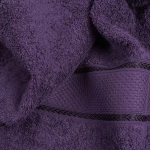 Serviette de toilette en coton tissé premium, épaisse, douce, antimicrobienne, rafraîchissante, jetable, séchage rapide, écologique, serviette pour sécher les cheveux - Product Image 6