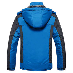 Vêtement de sport personnalisé coupe-vent et résistant aux acides, à col montant zippé, en toile, à capuche, pour l'aventure en plein air, la randonnée, le trekking en montagne, softshell - Product Image 5
