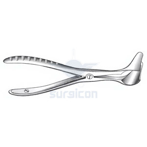 Espéculos Nasales Killian de 13 cm / 5 Pulgadas de Longitud con Hoja de 50 mm de Longitud sin Tornillo Lateral, Acabado de Acero Inoxidable, Estándar - Product Image 3