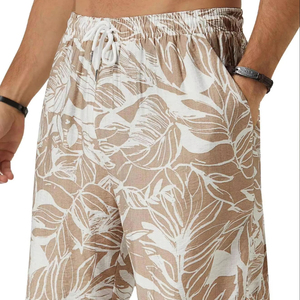 Men Poolside <b>Shorts</b> Camo Print Elastic Waist Drawstring Beach Summer Casual Holiday Colorful Lightweight top mens swim beach - Product Image 1