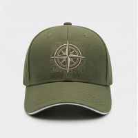 Gorra de Béisbol Casual Impermeable con Logotipo Olive Compass, de Alta Calidad, para Uso Diario, para Hombre, Cuatro Estaciones, A1