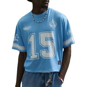 Camiseta Deportiva Unisex de Fútbol Americano, Talla Grande, Manga Corta, Número 15, Diseño Gráfico en la Parte Delantera, Transpirable, Antibacteriana, de Secado Rápido - Product Image 4