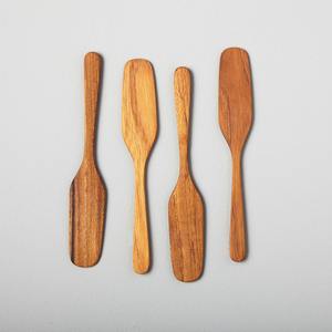 Espátulas de madera natural de alta calidad para cocinar y hornear, utensilios de cocina de lujo, herramientas para voltear woks. - Product Image 4