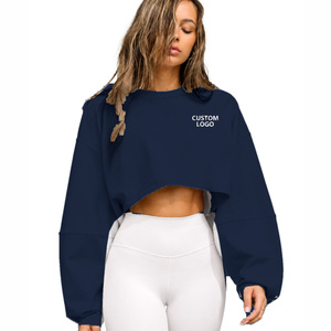 New Trending Vintage Acid Wash <b>Women</b> Sweatsuit Custom Print Cropped Hoodie <b>Zip</b> <b>Up</b> Jacket Streetwear Set - Product Image 1