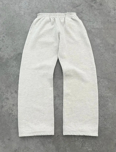 Unisex <b>White</b> Oversized Hooded Sweatshirt Set Solid Color Casual Fleece <b>Zip</b>-<b>Up</b> Pocket Design Regular Fit Winter Wear Cotton Front - Product Image 4