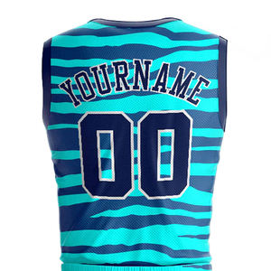 Nouvelle conception d'uniformes de basket-ball en gros, uniformes de basket-ball personnalisés, uniformes de basket-ball de haute qualité - Product Image 4