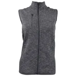 Multi Colors Fashion Designs Women Clothing 100% Cotton Polyester Fleece Vest Casual for Wear for Winter with Custom Logo Tags