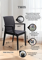 Fauteuil de direction moderne à dossier plein et accoudoirs |   Chaise de bureau pivotante empilable pour salons d'affaires haut de gamme et clubs de cigares