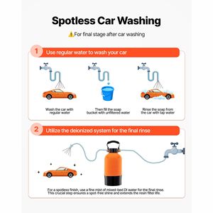 Sistema de Agua Desionizada sin Manchas con Medidor de TDS de Resina DI Eléctrico de 5L para Lavado de Autos, Fuente de Alimentación Eléctrica - Product Image 4