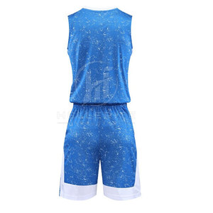 Uniforme de basket-ball au design unique, uniforme de basket-ball à séchage rapide, vêtements de sport, uniforme de basket-ball - Product Image 3