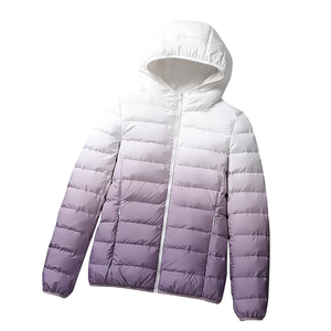 High Quality Custom <b>Lightweight</b> <b>Men's</b> Puffer <b>Jacket</b> Hood Waterproof Comfortable Winter Street Wear - Product Image 5