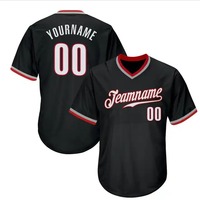 Jersey Baseball Berkualitas Tinggi yang Dapat Disesuaikan, Cepat Kering, Anti Bau, Bernapas, Terbuat dari Kain Polyester Mesh yang Dapat Didaur Ulang
