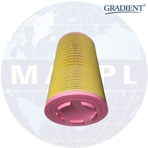 Filtro de Aire 1613740800 Compatible con Compresores de Aire de Tornillo MC AUTOMATION CONTROLS PRIVATE LIMITED, Papel de Filtro de Grado Industrial - Product Image 4