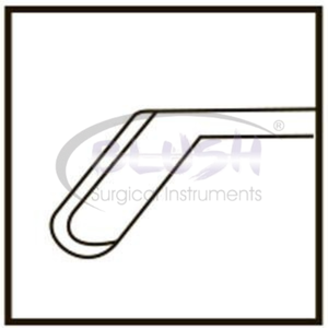Cuchillo para la eliminación de epitelio en hockey, raspador corneal PRK LASIK, instrumento de cirugía refractiva oftálmica de Blush Surgical - Product Image 6