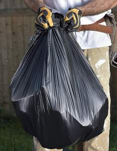 ถุงขยะสีดำทนทาน ชุด 3 แพ็ค แพ็คละ 15 ใบ ถุงย่อยสลายได้หนา สำหรับทำความสะอาดในครัว สำนักงาน โรงพยาบาล และสถานที่ต่างๆ - Product Image 4