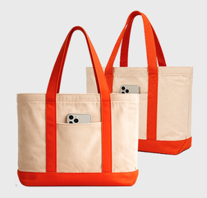 Custom Logo Heavy Duty Extra Large Canvas Tote <b>Bag</b> with Shoulder Handle <b>Reusable</b> <b>Shopping</b> <b>Bag</b> - Product Image 2
