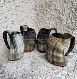Nouvelle Collection : Chopes à Bière en Corne Faite Main, Design Viking, Écologiques, Modernes, Taille Personnalisée – Idéales pour Hôtels, Décoration Intérieure et Fêtes - Product Image 6