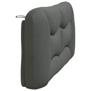 Cojín para Cabecera de Cama Queen, Color Gris Oscuro, 100% Poliéster, para Lectura y Descanso - Product Image 6