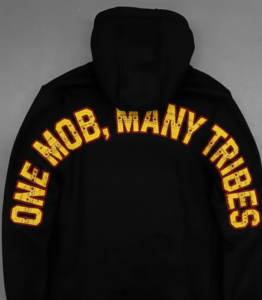 Sweat à capuche d'hiver personnalisé avec fermeture éclair, poids lourd, 100% coton, design de poche imprimé en gros, style streetwear pour hommes - Product Image 6