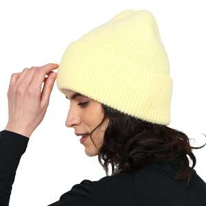 Lightweight Breezy Insulated <b>Beanie</b> with Down Comfortable Winter Hat - Product Image 5