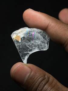 พลอยโทแพซธรรมชาติขัดเงาแบบหยาบ พร้อมประกายรุ้ง 64.5 กะรัต สำหรับทำเครื่องประดับ DIY - Product Image 6