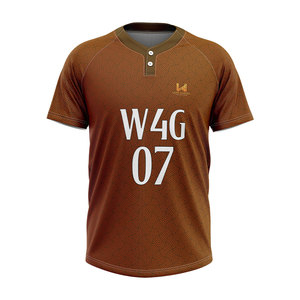 Uniformes de Béisbol Personalizables Unisex, 100% Poliéster, Transpirables, de Secado Rápido, Antibacterianos, Sublimados - Product Image 5