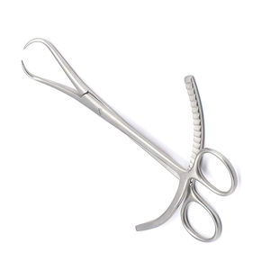 Bone Reduction Forceps with Curved Pointed Tips Stainless Steel Orthopedic Fracture Alignment CE ISO Certified By <b>Blush</b> Surgical - Product Image 3