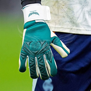 Gants de gardien de but en cuir professionnels, prix de gros usine, couleur personnalisable, confortables, imperméables, protection UV, ajustables - Product Image 5