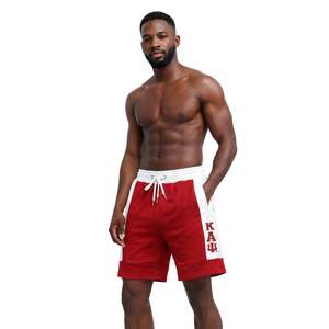 Shorts en polaire Kappa Alpha Psi, tissu polaire de qualité supérieure, coupe athlétique confortable, logo brodé, vêtements de sport élégants - Product Image 1