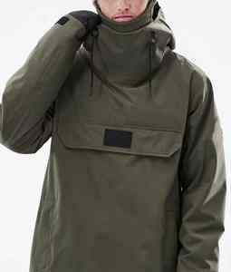 Vestes de ski de montagne imperméables personnalisées OEM avec capuche, taille plus, coupe-vent, manteau de neige chaud, respirant, veste de snowboard pour l'hiver - Product Image 3