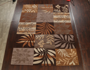 Tapis multicolores en laine tuftée à la main, de haute qualité, écologiques, antidérapants, pour salon, enfants, hôtels, bureaux - Product Image 1