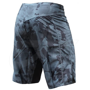 Shorts de Camuflaje para Hombre, Cintura Alta, Secado Rápido, Cintura Elástica, Estilo Casual, Largo Bermuda, con Bolsillos, Spandex y Poliéster - Product Image 2