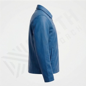 Chaqueta de Motociclista de Cuero Genuino para Hombre de la Mejor Calidad, Nueva Colección de Invierno, Chaquetas de Motocicleta con Protecciones Desmontables Personalizadas - Product Image 3