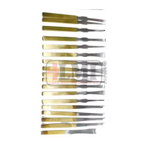 Kit d'instruments chirurgicaux professionnels en acier inoxydable pour rhinoplastie, remodelage du nez, chirurgie plastique esthétique nasale - Product Image 3