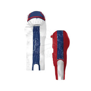 Ensemble d'uniformes de football américain personnalisés, respirants et sublimés, pour l'entraînement et les matchs, uniforme de football américain pour jeunes - Product Image 4