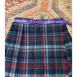 Falda Vintage para Mujer, Tartán Escocés Multicolor, 100% Lana, Plisada, Kilt para Dama 2026 - Product Image 5