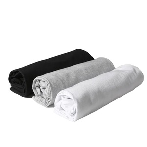 Camiseta de Manga Corta Casual Transpirable de Lona 100% Algodón para Hombre de Alta Calidad - Product Image 3