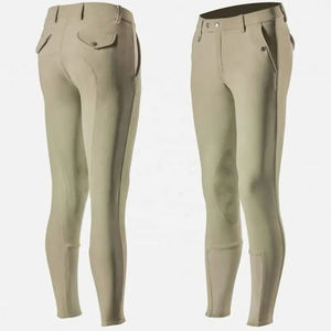 Vente flash : Pantalons d'équitation pour hommes avec poches latérales et arrière / Nouveauté : Pantalons d'équitation pour hommes de qualité supérieure en vente en ligne - Product Image 3
