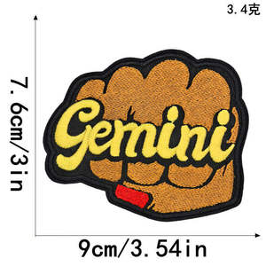 Parches Bordados Personalizados al por Mayor, Parche Termoadhesivo de Animales Adorables, Insignia de Tela Bordada en 3D para Sombreros, Bolsos, Chaquetas de Niños, DIY, OEM, ODM - Product Image 1