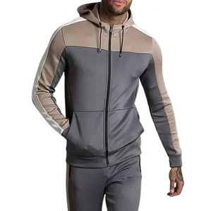 Conjuntos Deportivos de Felpa Personalizados de Alta Calidad 2026, Corte Regular, Color Sólido, 100% Poliéster, para Fitness, Deportes, Jogging, Tallas Grandes - Product Image 2