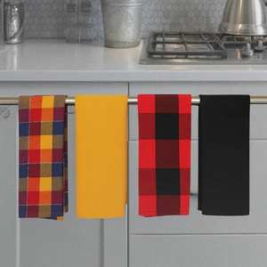Nouveauté : Serviettes de cuisine aux motifs modernes, impression numérique avec un design magnifique, tissu compressé multicolore - Product Image 5