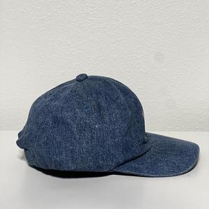 Casquette de baseball en jean avec broderie 3D motif léopard sur le panneau avant, ajustable, unisexe, 6 panneaux, décontractée, avec chaînes, toutes saisons - Product Image 3
