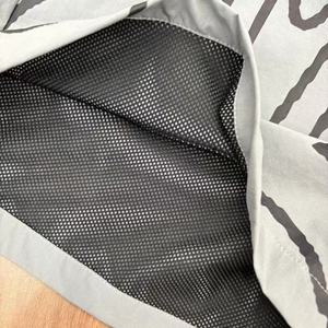 Pantalones Cortos de Chándal Personalizados para Hombre, Estilo Vintage, Lisos, Transpirables, de Punto, hasta la Rodilla, de Malla de Nylon, Holgados, con Acabado Sand Blast y Lavado Ácido - Product Image 6