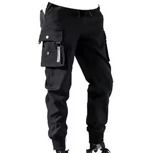 Pantalones Cargo Duraderos de Alta Calidad para Actividades al Aire Libre, Cómodos Pantalones Cargo Tácticos con Múltiples Bolsillos, Pantalones para Hombre Lavados - Product Image 3
