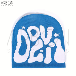 Adjustable Good Supplier Newest Style Men Women Printed Knitted Warm Ski Skull Cap <b>Wool</b> 3D Embroidered Character <b>Beanies</b> - Product Image 5