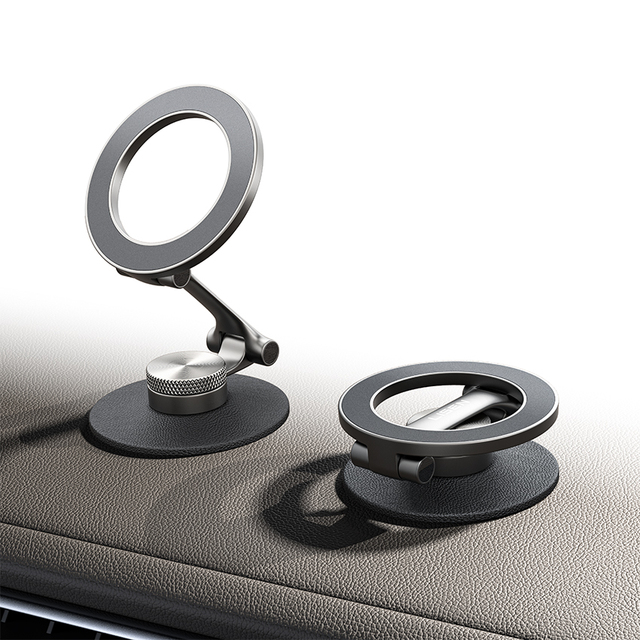LISEN Ultra Magnetic Car Mount for Magsafe Foldable 360 Rotation Phone Holder for iPhone 16 Pro Max Samsung S25 Dashboard