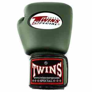 Guantes de Boxeo Twins Muay Thai de Cuero Genuino con Cierre de Velcro y Agarres para las Manos, para Sanda, Kick Boxing, MMA y Lucha - Product Image 4