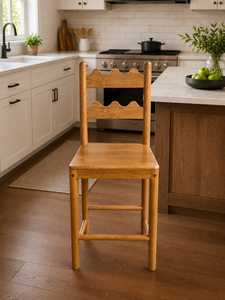 Best Quality Acacia Wood Luxury Polished Rectangle Bar Stool | ANYTHING ENTERPRISES Factory Uttar Pradesh for Hotel Apartment - Product Image 5