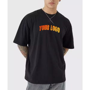 T-shirts surdimensionnés en coton 100% de haute qualité, 210 grammes, personnalisables avec logo, vente en gros - Product Image 4